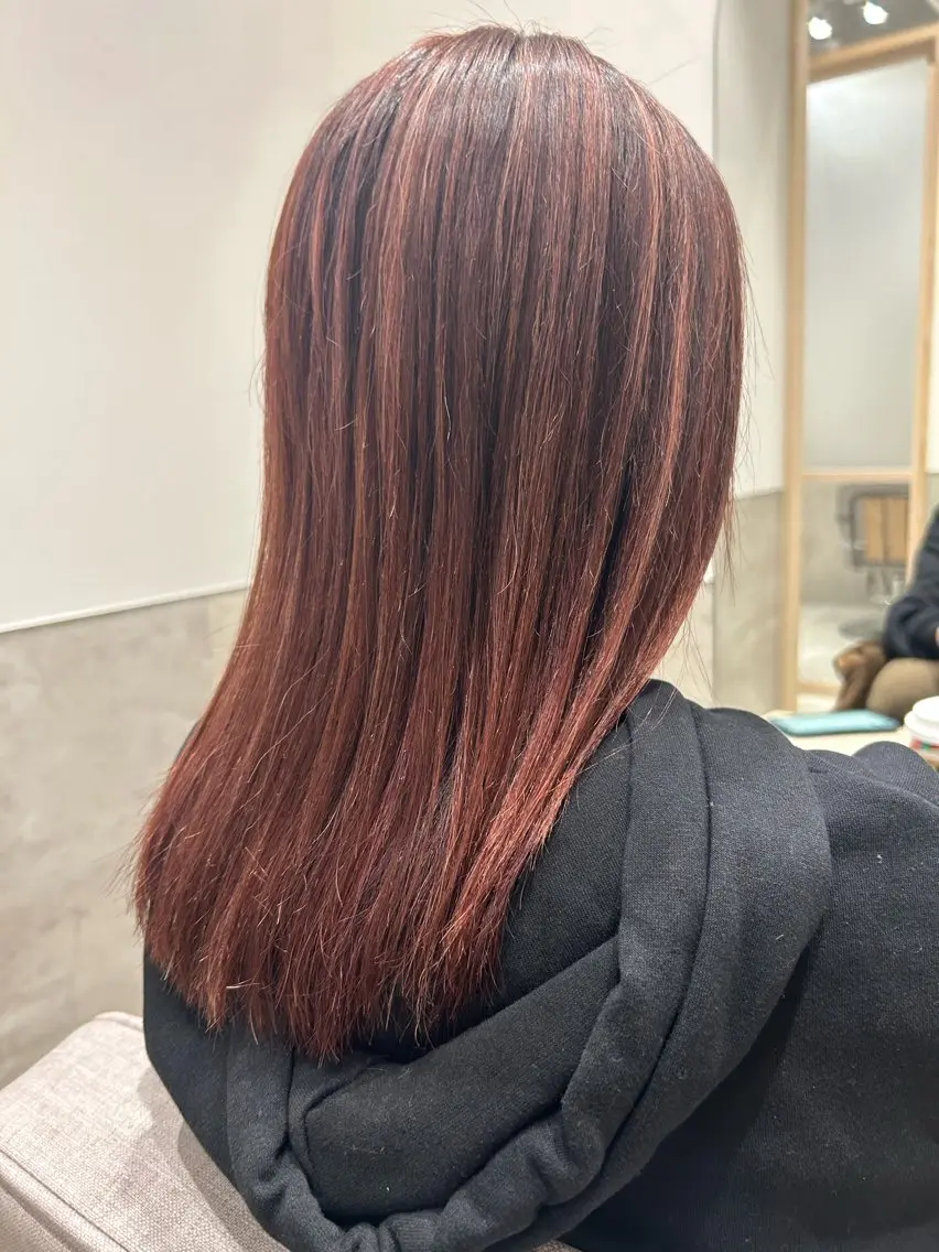 カラー ヘアカラー 古山 瞳のヘアスタイル