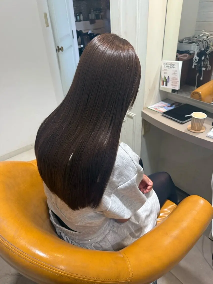 ロング 髪質改善 ロング obje't cielのヘアスタイル