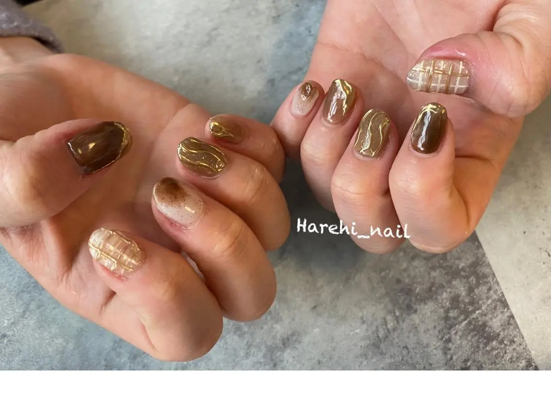 ネイル ハンドネイル Harehi_ nailのネイルデザイン