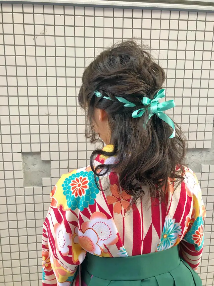袴の着付け&ヘアセットの写真