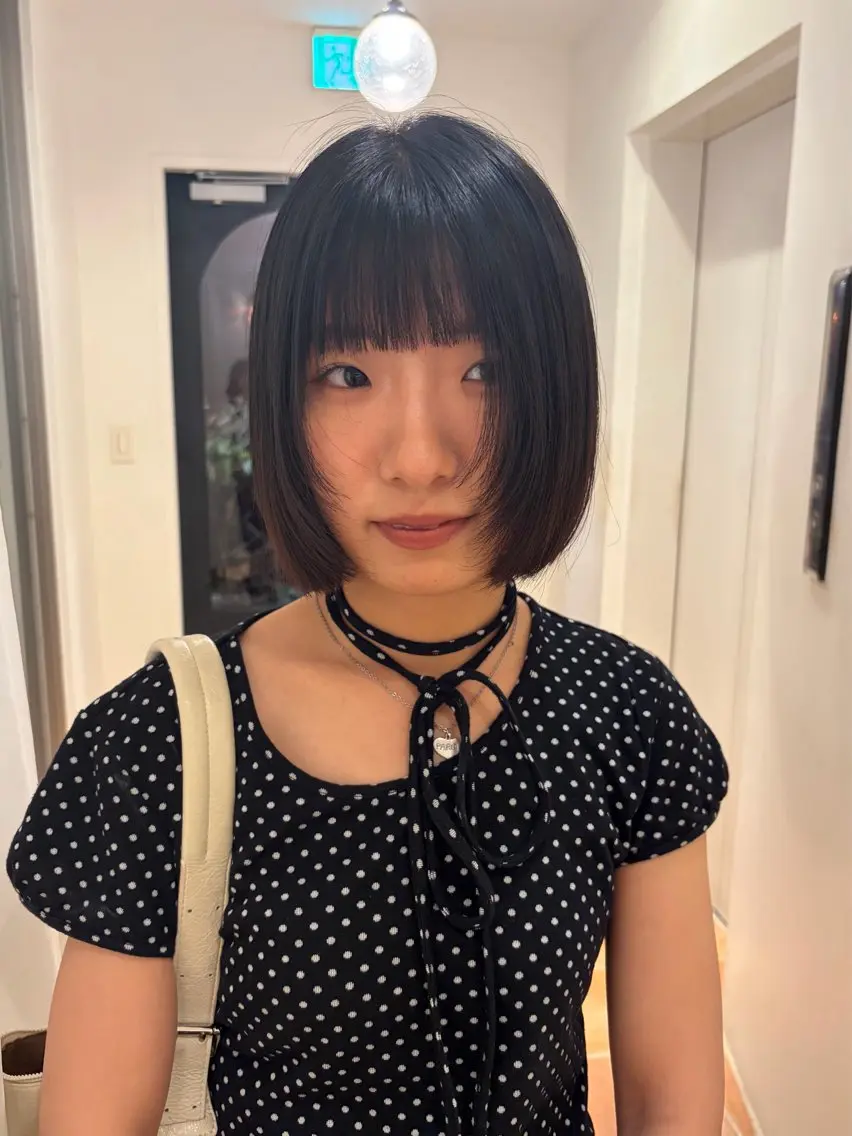⚠️明日11:20​〜​、14:30​〜​限定‼️ボブカット+ケアトリートメント🎀‎🤍の写真