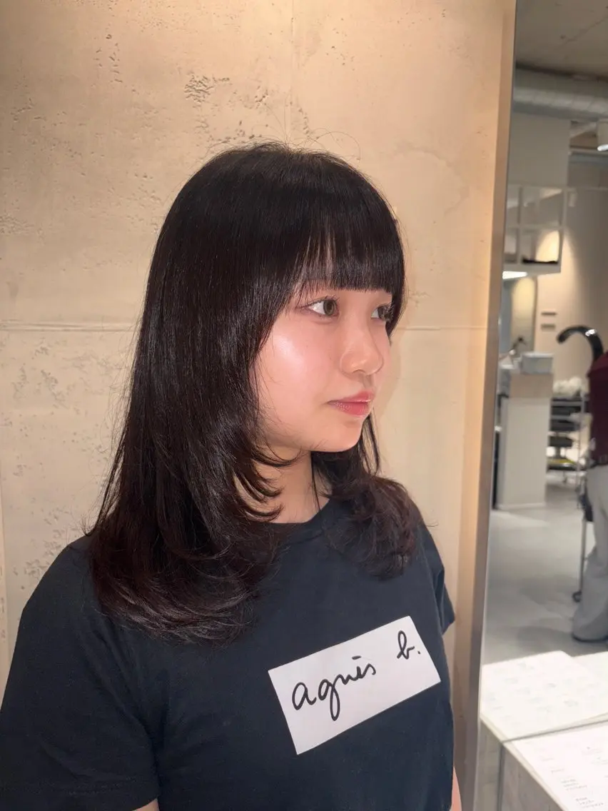 セミロング 宮木 海斗のヘアスタイル