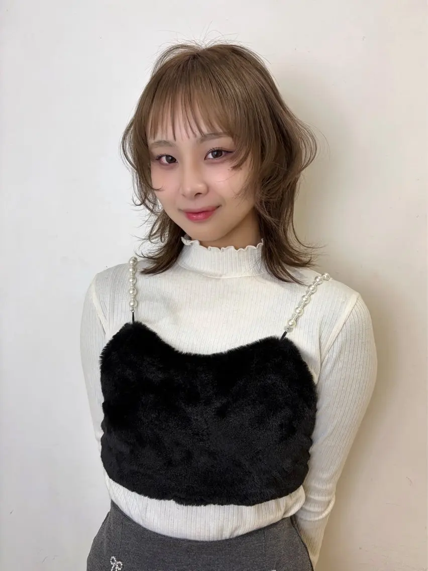 ショート ヘアアレンジ レイヤーカット 'AXIS 栄 kohakuのヘアスタイル