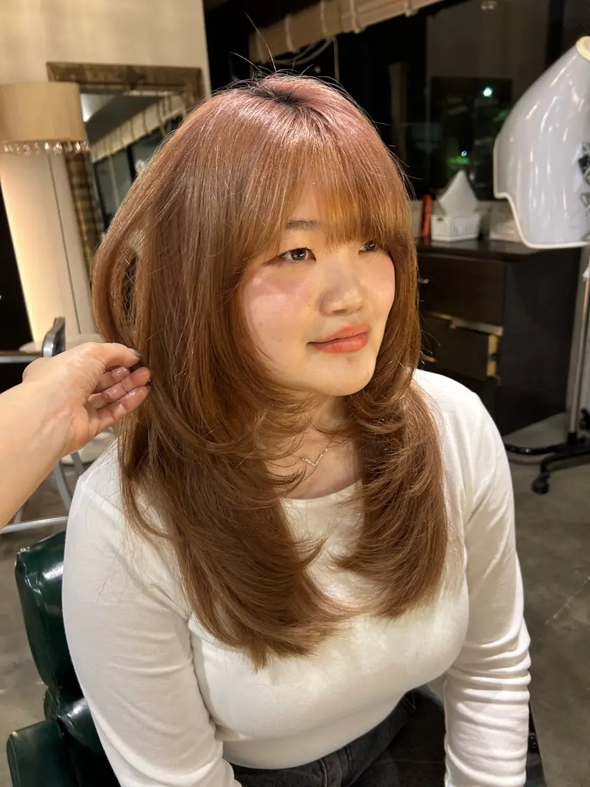 ロング レイヤー✨パーマ 🌙 nanacoのヘアスタイル
