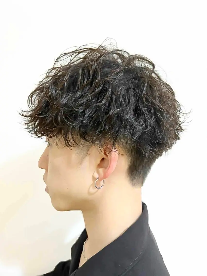 パーマ メンズ メンズパーマ 髪質改善/縮毛矯正 /菊島樹希のヘアスタイル