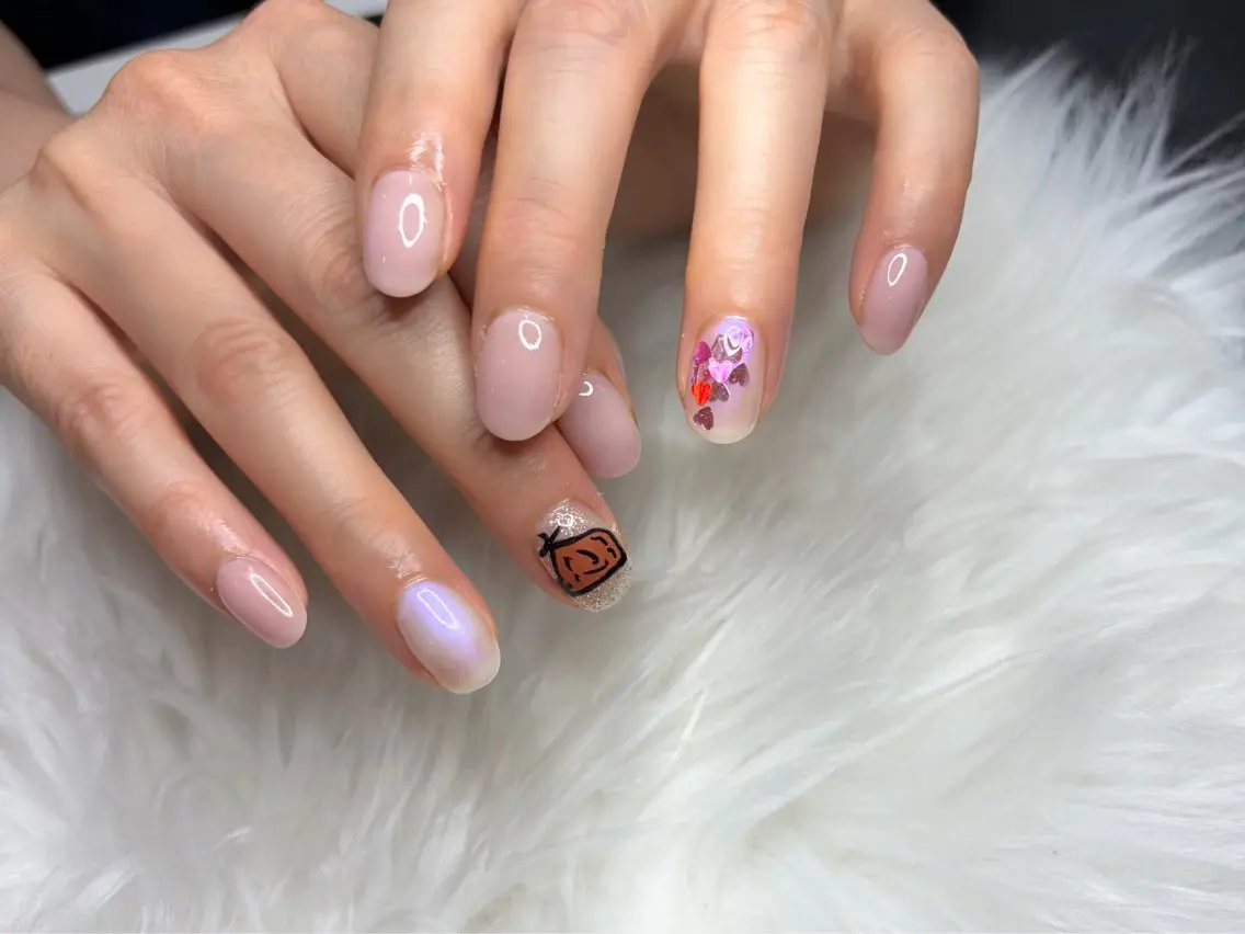 ネイル ハンドネイル Tinker Bellのネイルデザイン