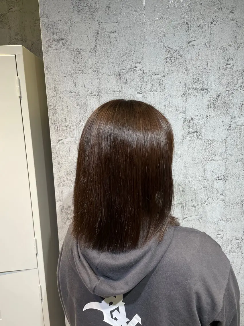 ミディアム ヘアカラー トリートメント 赤み消し艶カラー🌱 DAIGOのヘアスタイル