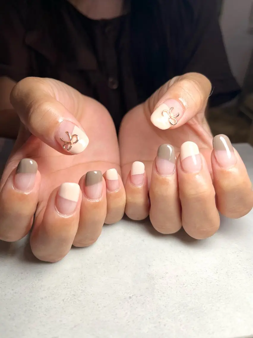 ネイル フレンチネイル ハロウィン 🌻Sunrich Fuka🌻のネイルデザイン