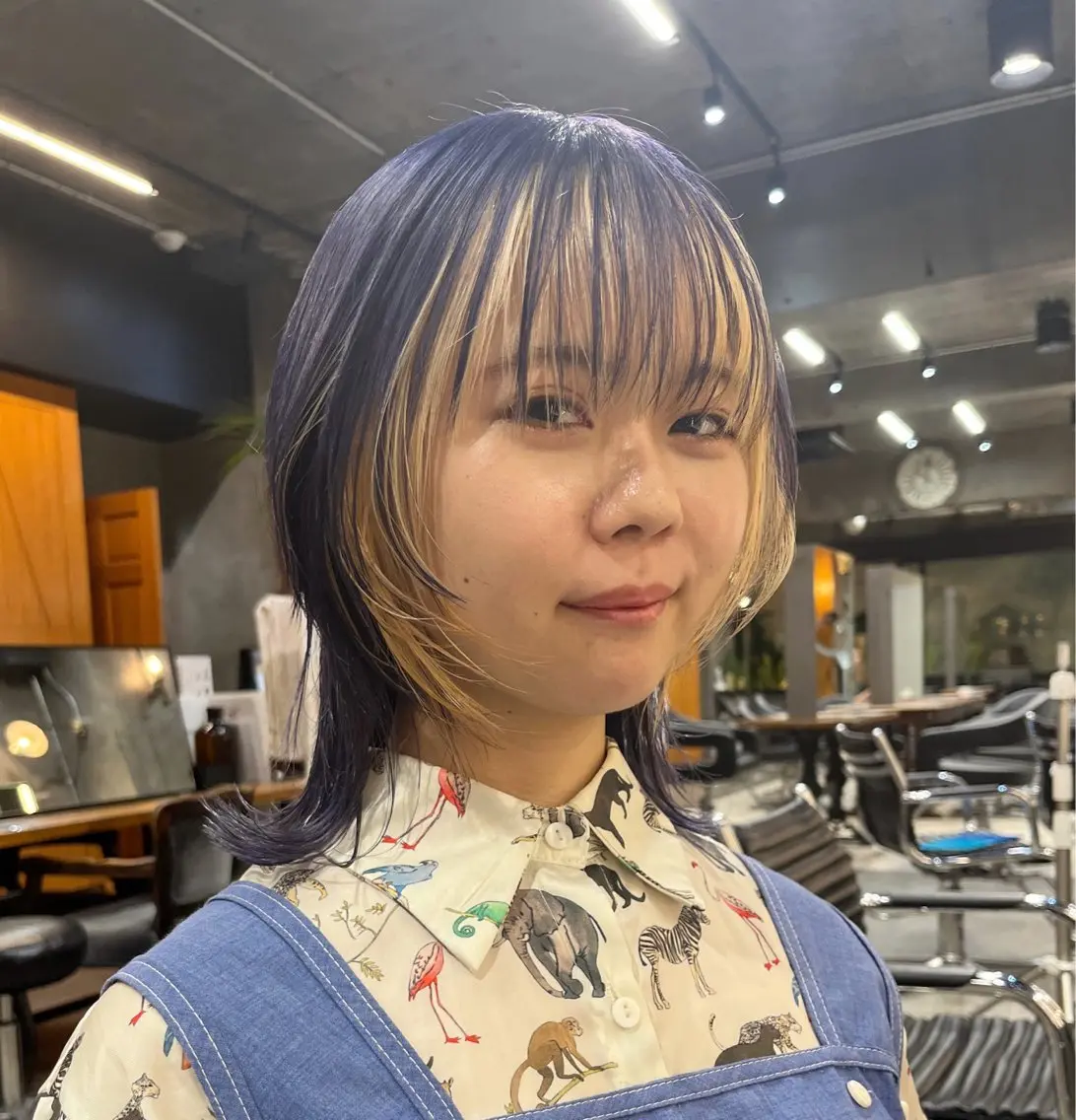 セミロング カラー 🫧透明感カラー🫧 SHINSEIのヘアスタイル
