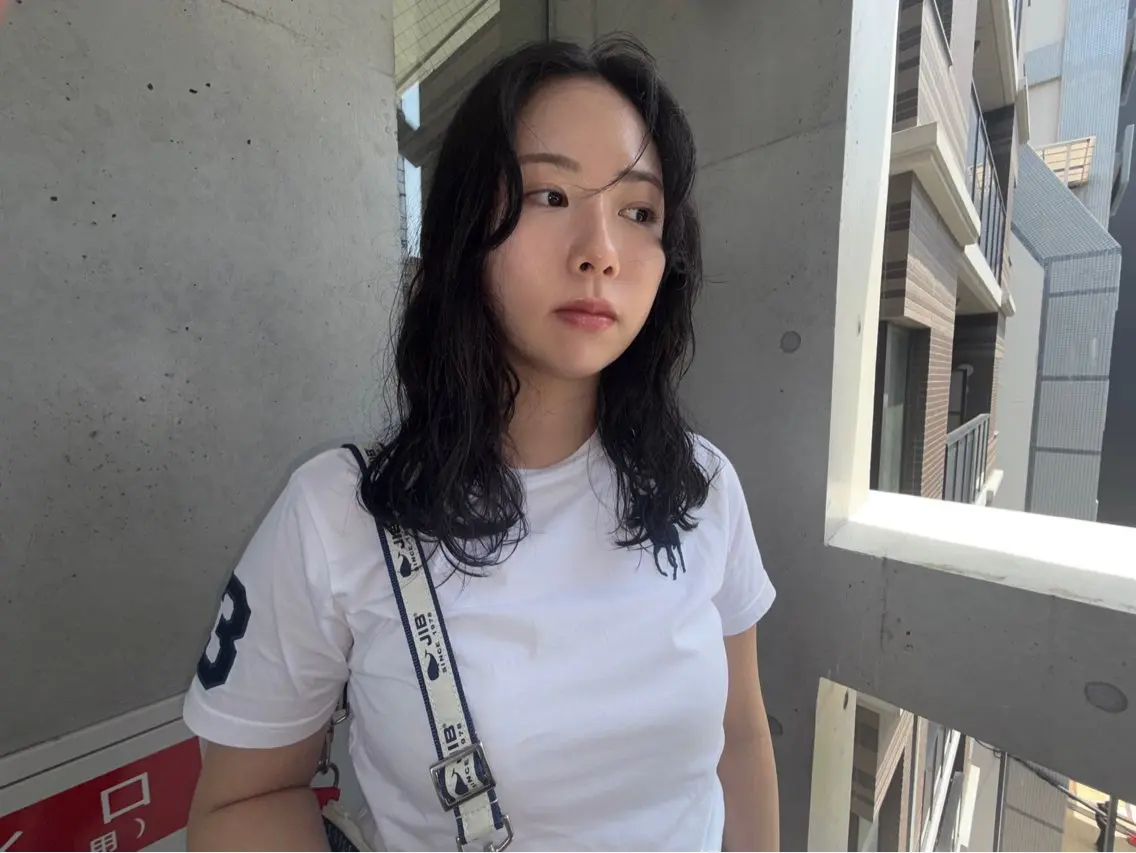 ミディアム パーマ siki hinaのヘアスタイル