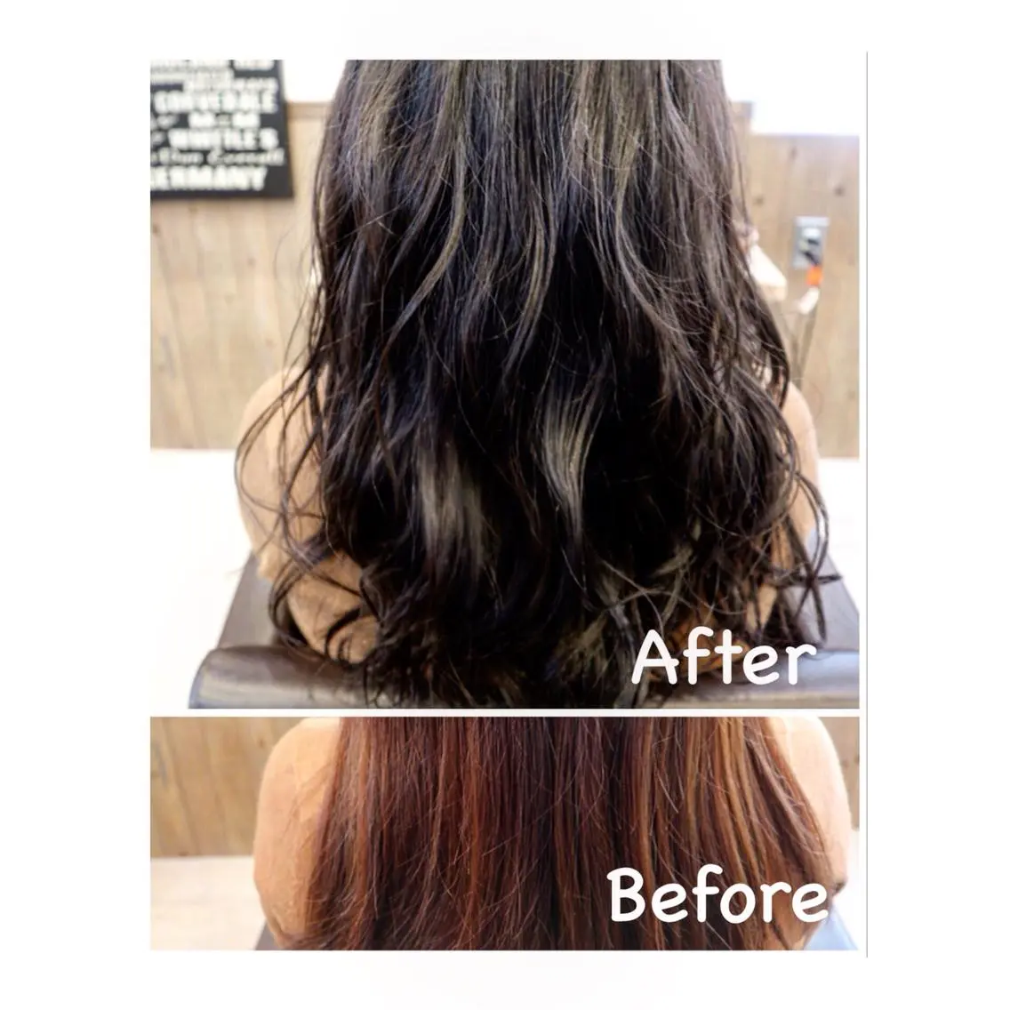 ロング カラー ブルーカラー ブルージュ 土屋 ゆうこのヘアスタイル