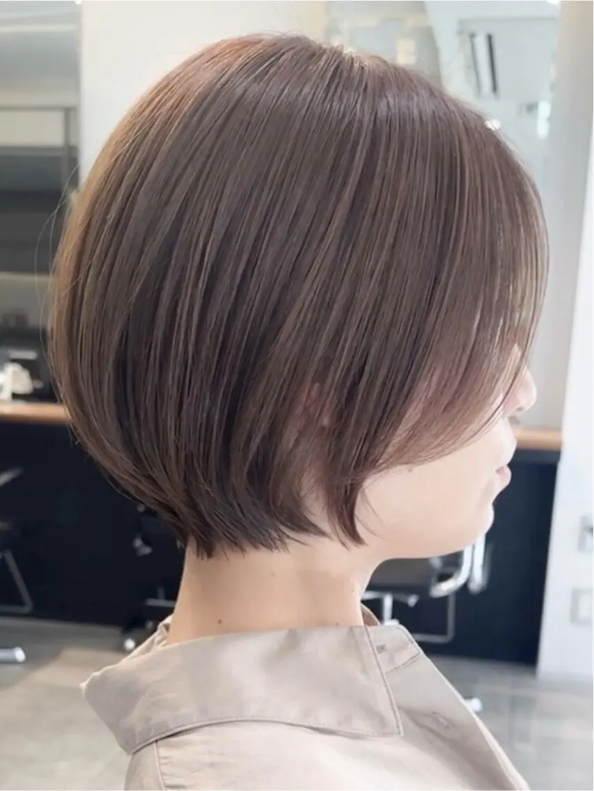 ショート レディースショート 福岡天神メンズパーマのヘアスタイル