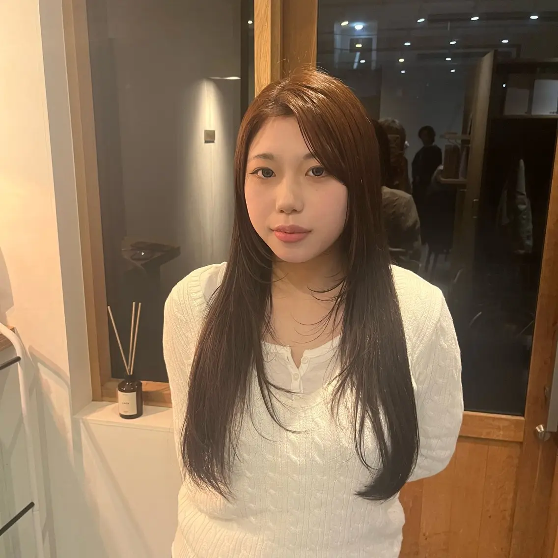 ロング 、 ハルナのヘアスタイル