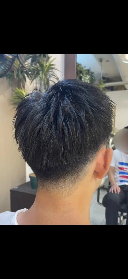 メンズ バウハウスヘア ひなのヘアスタイル