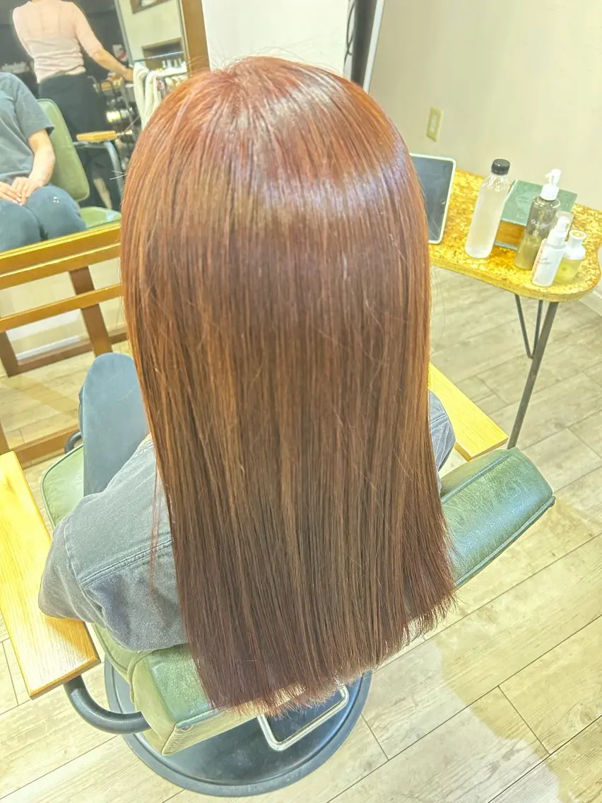 ロング reche 上之園 桃花のヘアスタイル