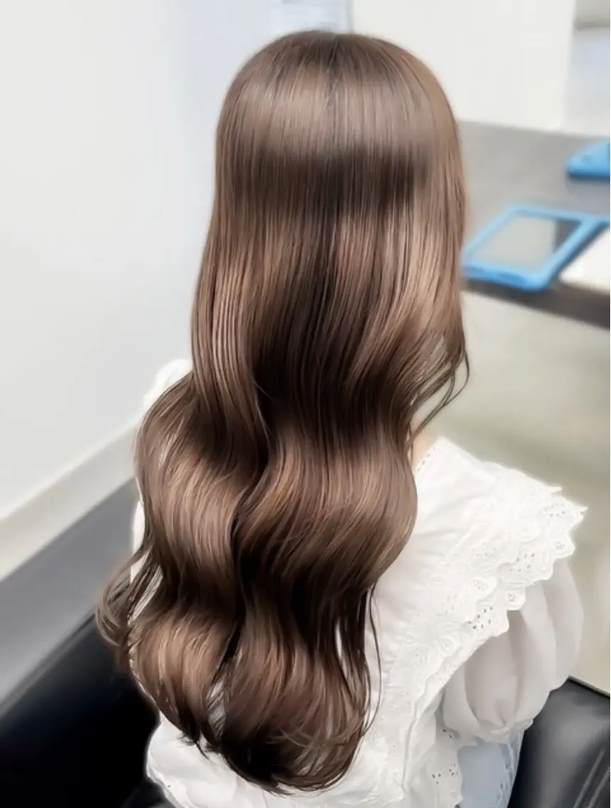 ロング カット ヘアカラー トリートメント 【元住吉の艶髪の神様 】モリモト💓のヘアスタイル