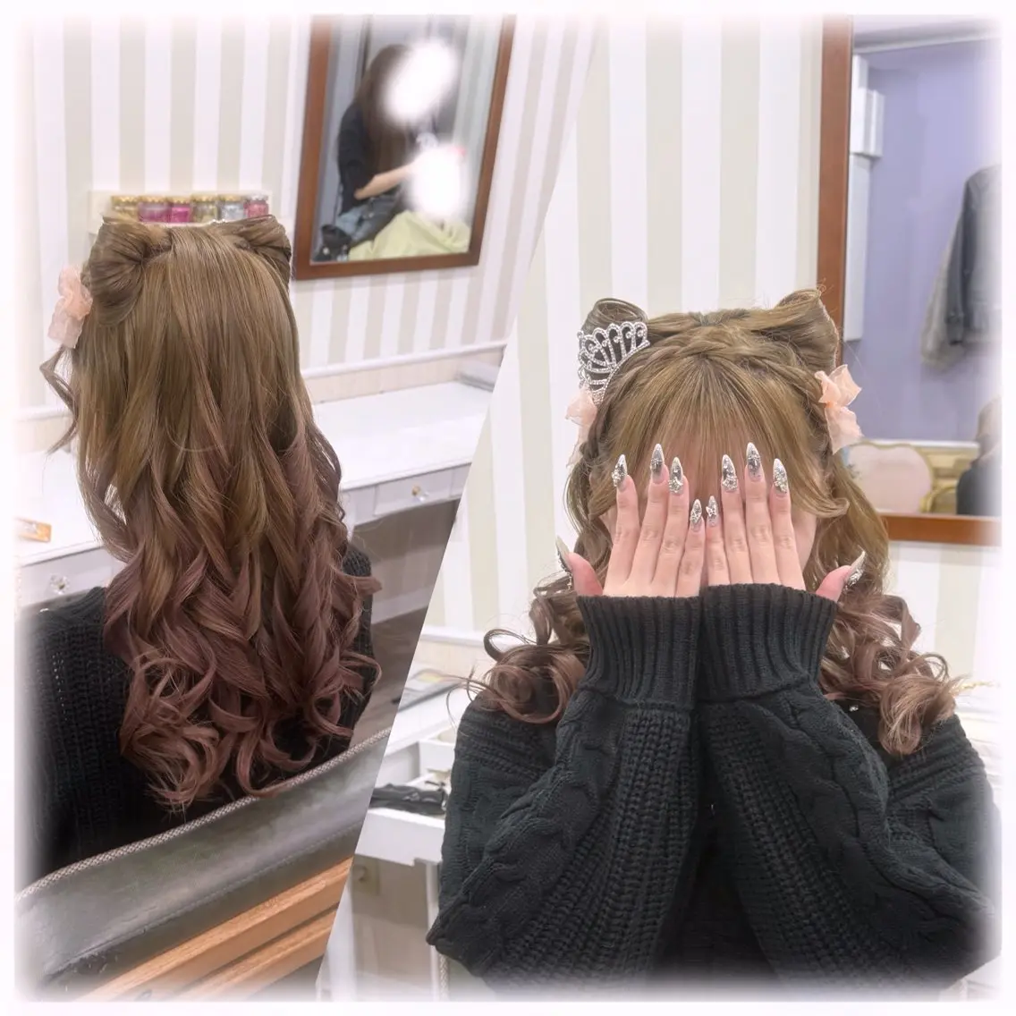 ヘアアレンジ ヘアセット 🤍AIRA🤍のヘアスタイル