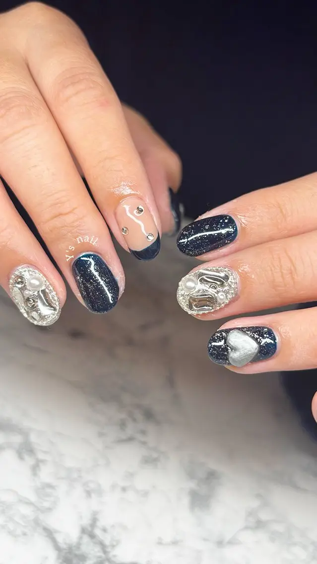 ネイル 韓国ネイル 手書きが得意🖌️ Y’s  nailのネイルデザイン