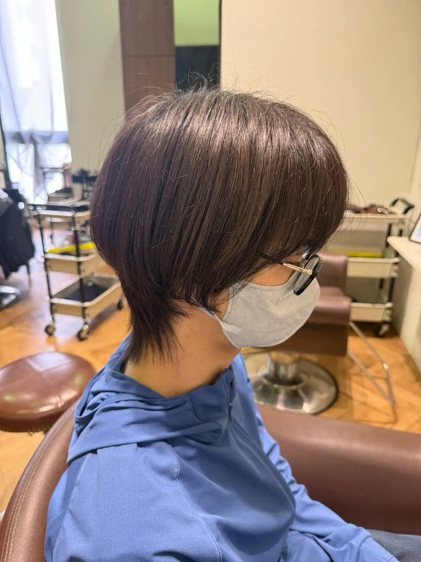ミディアム メンズ メンズウルフカット ウルフカット 溝口 槙里也のヘアスタイル