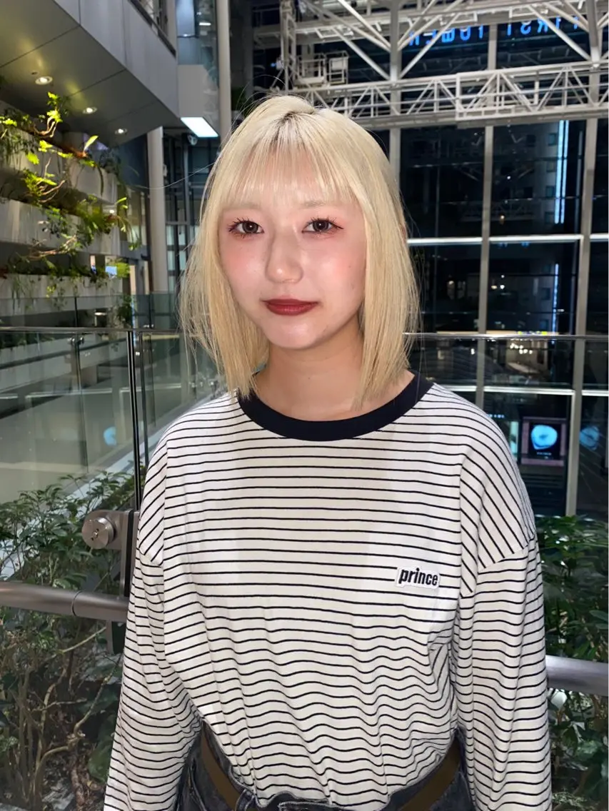 ショート カラー カット ヘアカラー トリートメント mai / linoah˚✧のヘアスタイル