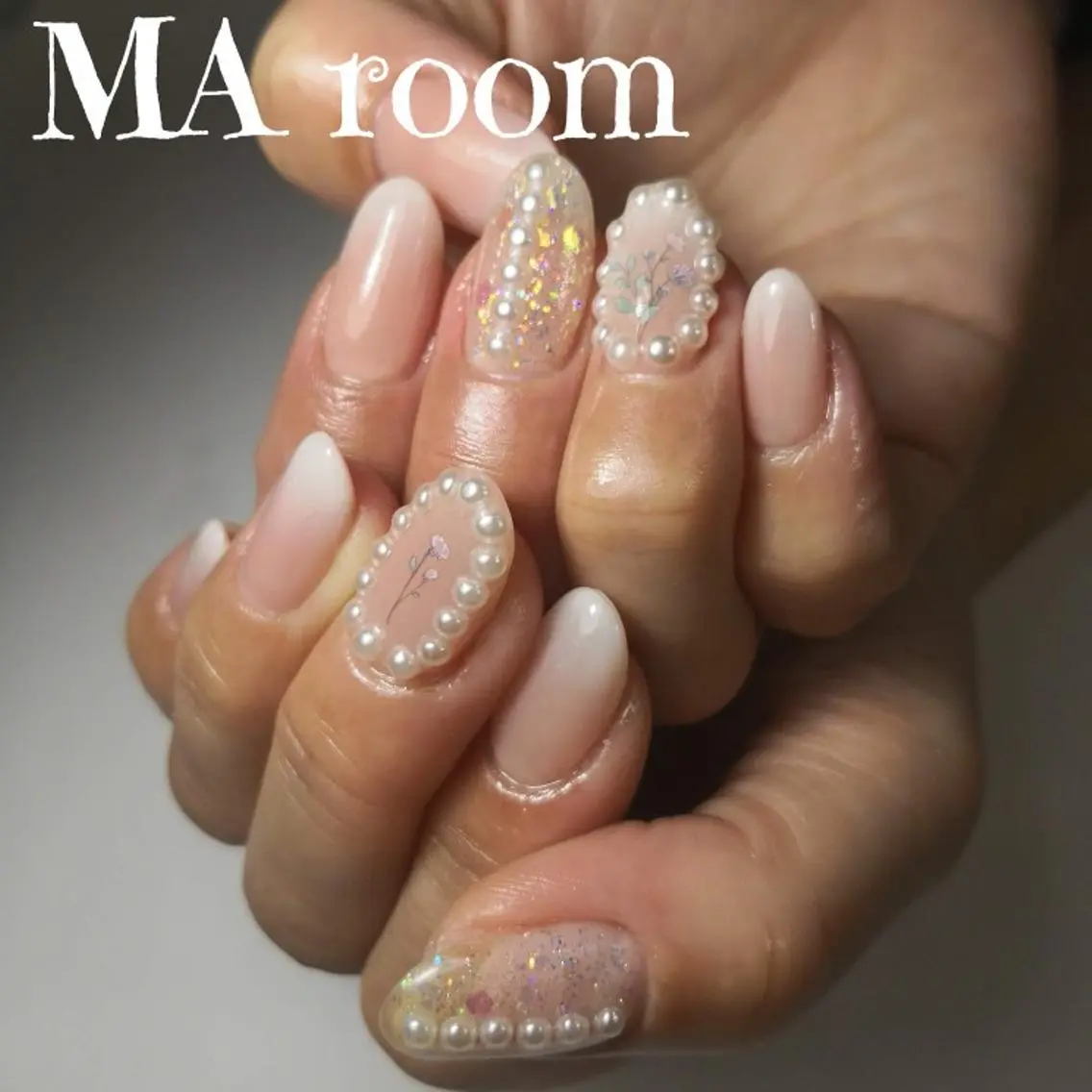 ロング ネイル &MERCI nail maoのネイルデザイン