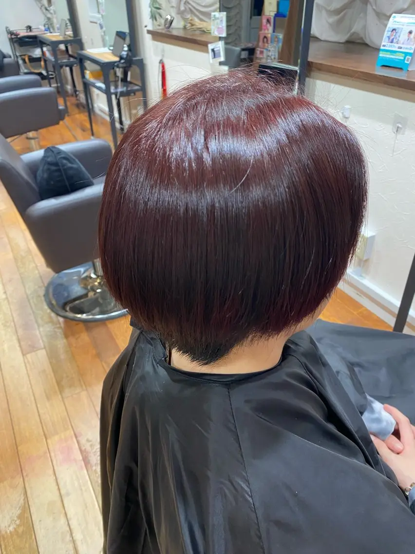 カラー メンズ メンズブリーチ ブリーチ 透明感カラー ラベンダーカラー ラベンダーピンク ヘアカラー 髙﨑 優翔のヘアスタイル