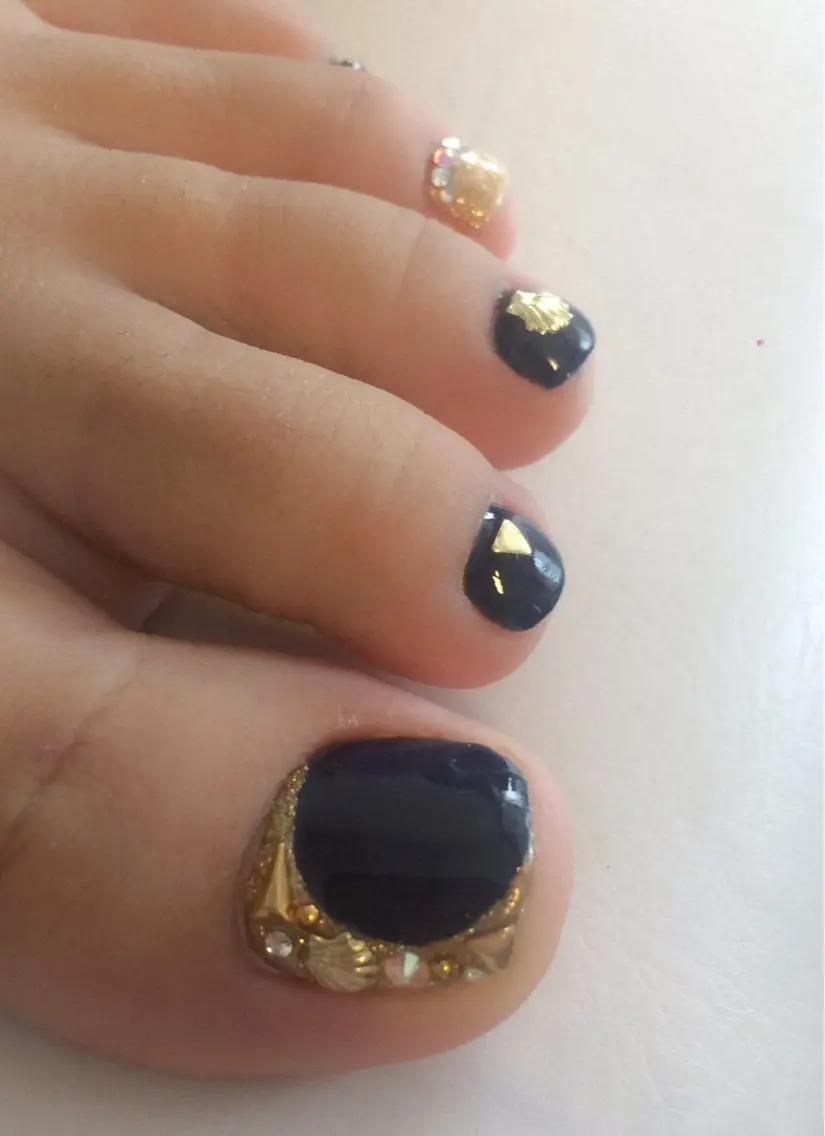 ネイル フットネイル ジェルネイル 持ち込み Nail salon Loaのネイルデザイン