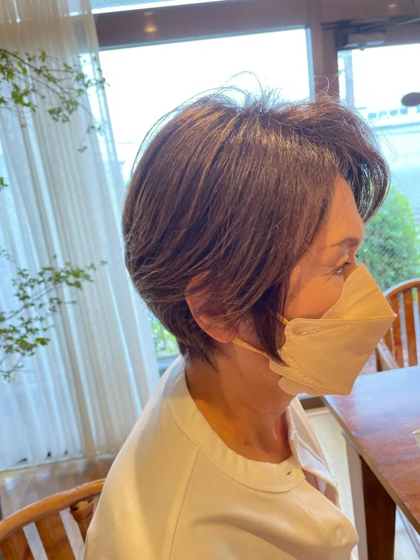似合わせカット & ゆるふわパーマ&トリートメントの写真