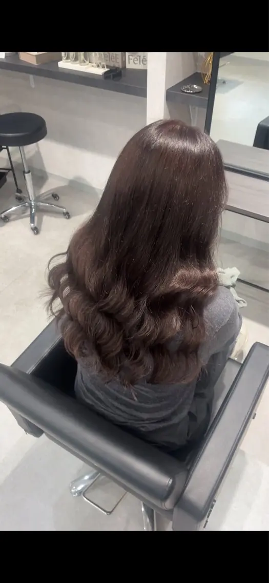 カラー 中村 真珠のヘアスタイル