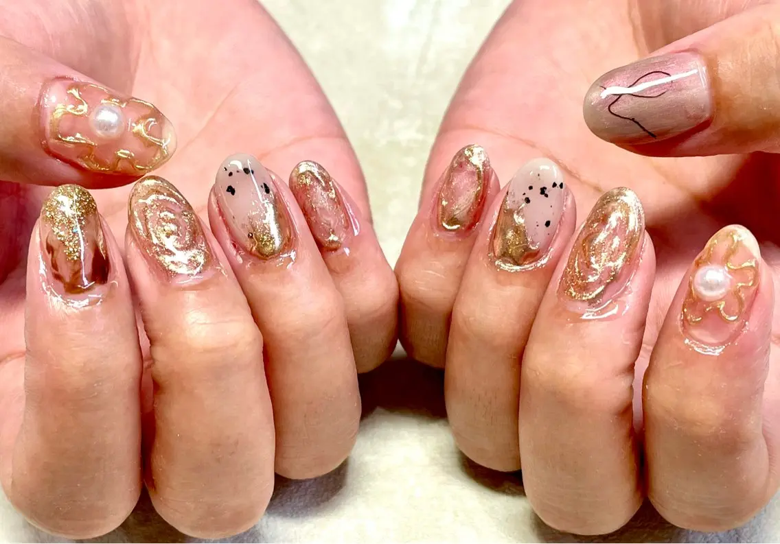ネイル ハンドネイル lemon nailレモンネイルのネイルデザイン