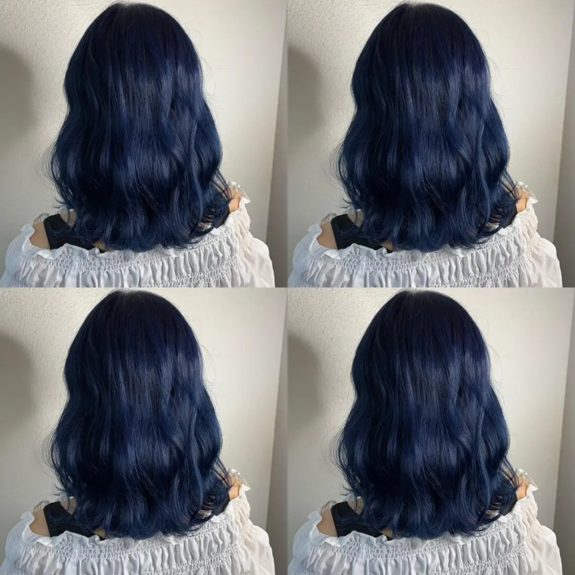 セミロング カラー ブルーカラー ヘアカラー トリートメント 似合わせ/ カラー.岡田友仁のヘアスタイル