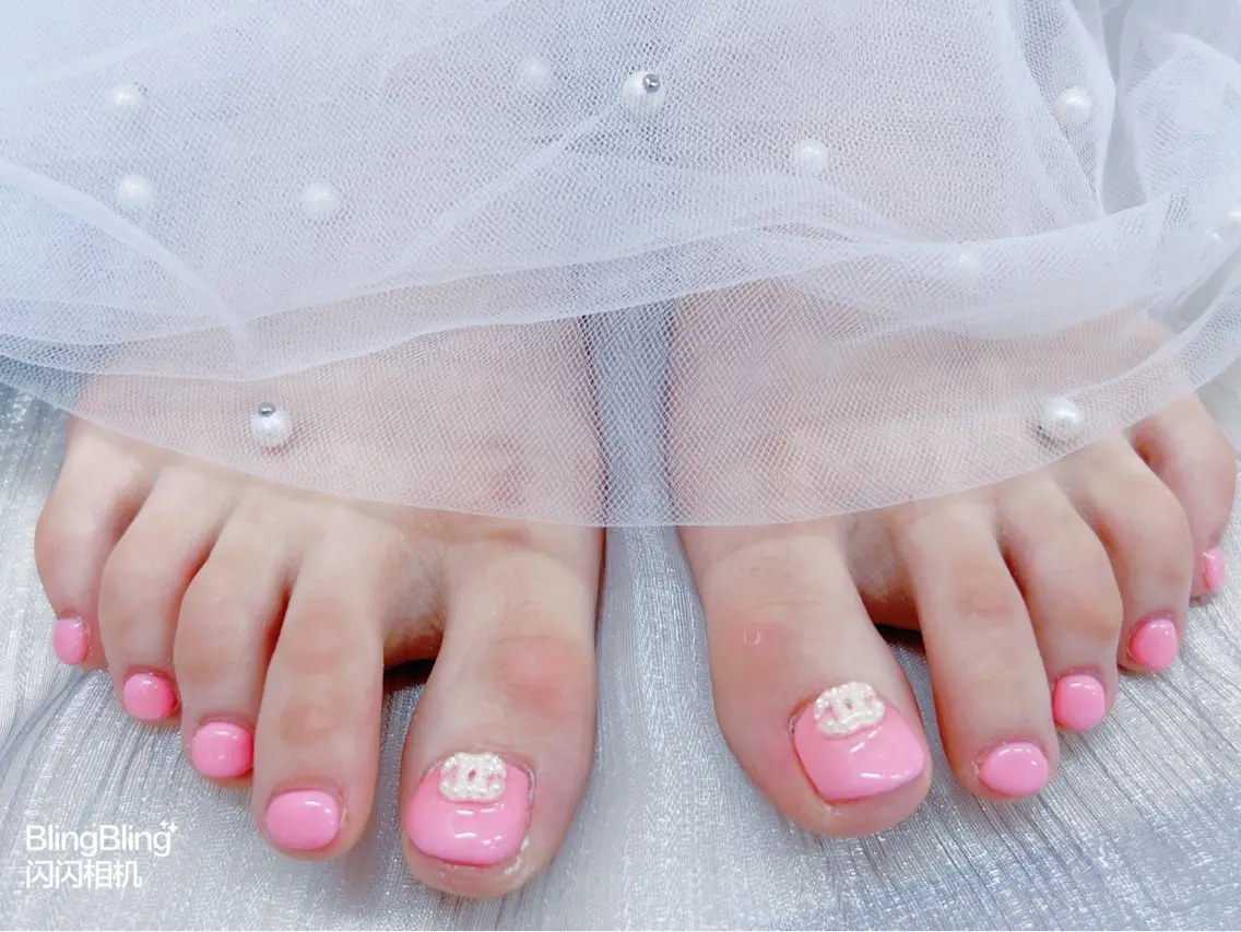 ネイル フットネイル ワンカラーネイル 【スカルプ専門店】 ZY Nailのネイルデザイン
