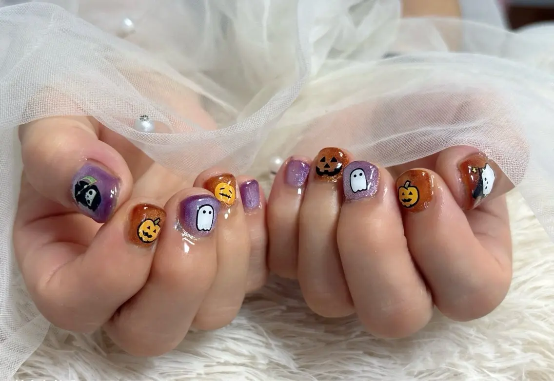 ネイル ハンドネイル nail salon はるりのネイルデザイン