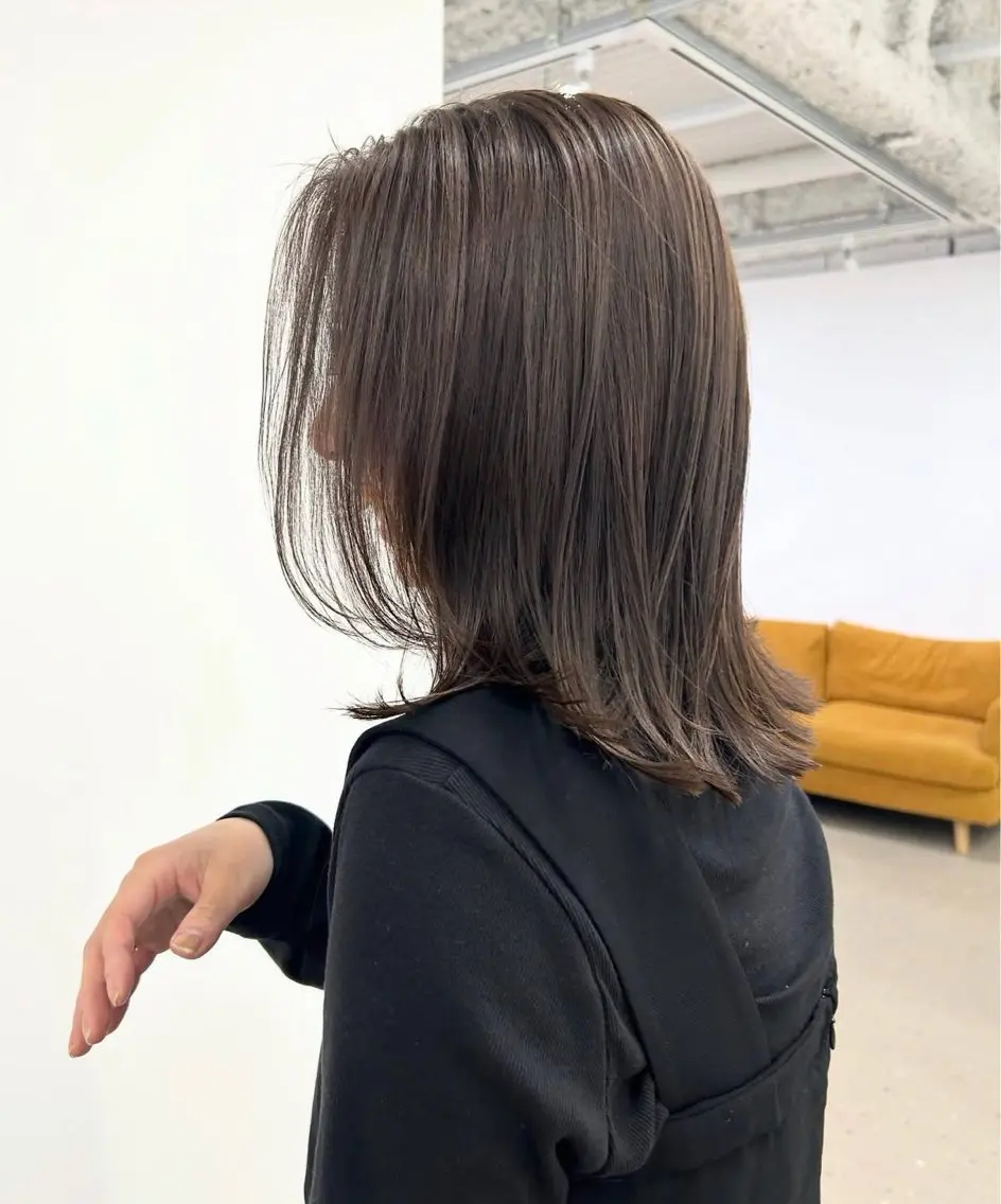 カラー ヘアカラー 松本 ゆらのヘアスタイル