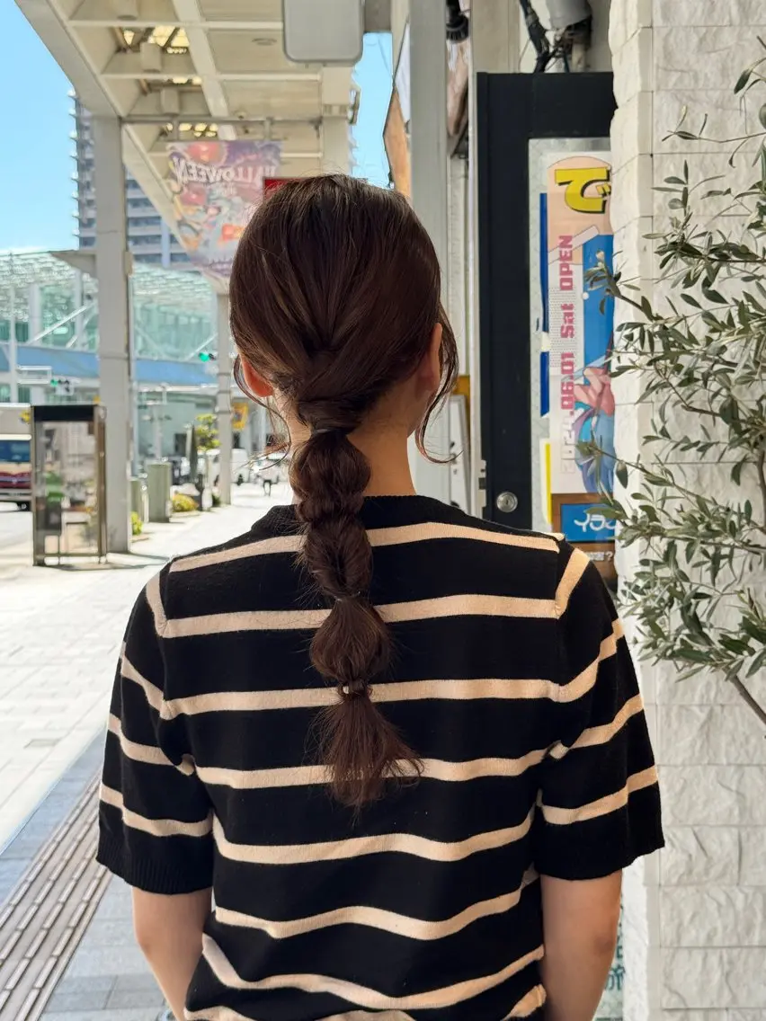 ヘアアレンジ ヘアセット 佐藤留唯 似合わせ×アレンジのヘアスタイル