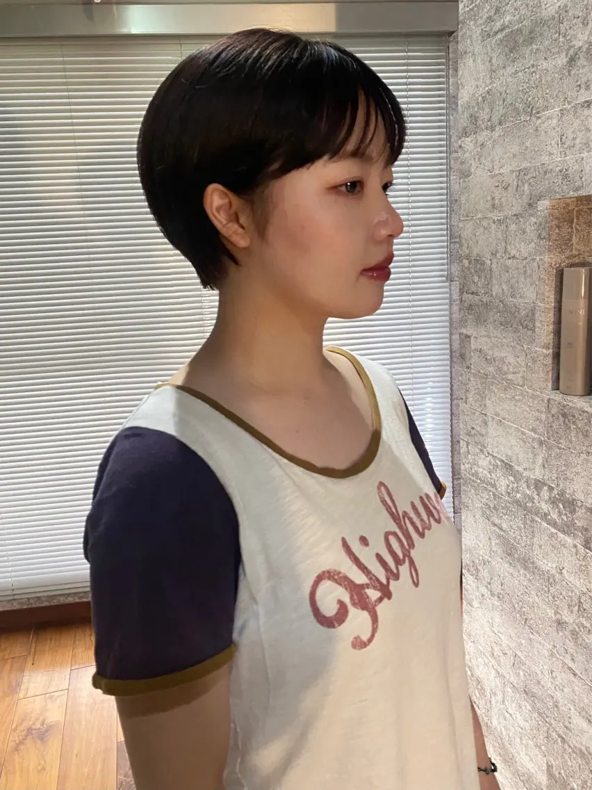 ショート カラー カット ヘアカラー トリートメント mai / linoah˚✧のヘアスタイル