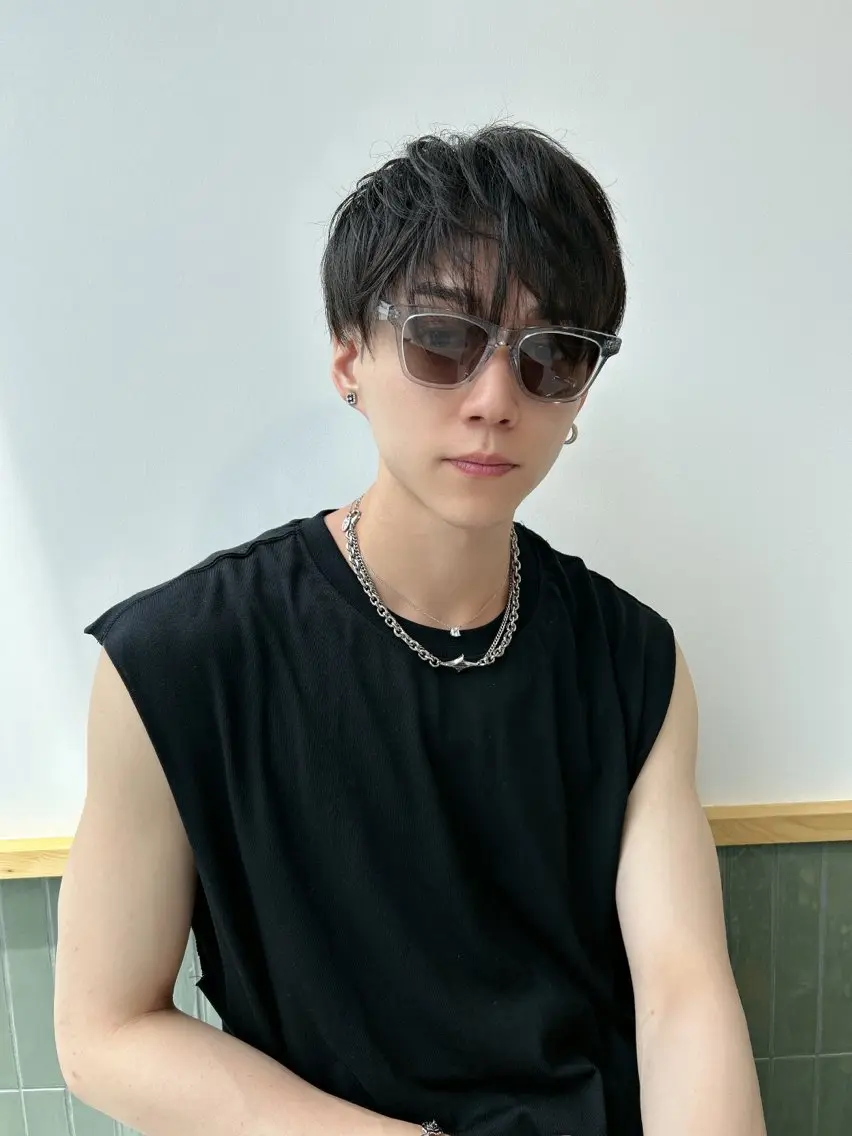 ミディアム カラー パーマ ヘアアレンジ ミディアムパーマ アディクシーカラー イルミナカラー カット パーマ ヘッドスパ ヘアセット 【代表】 たき〜のヘアスタイル