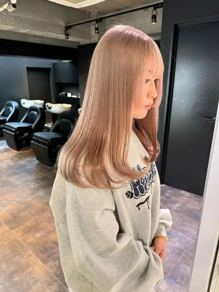 セミロング Lia布施店 hinataのヘアスタイル