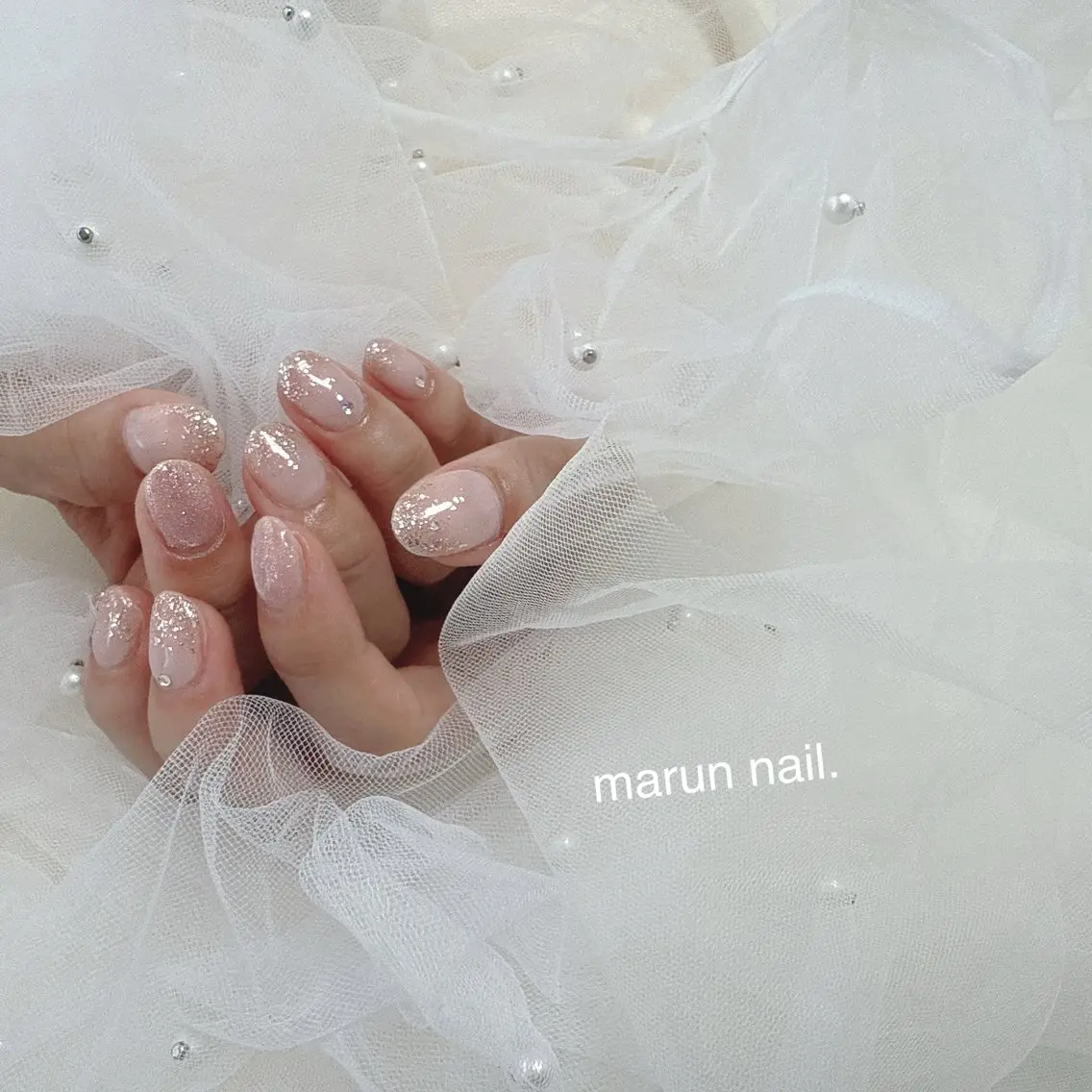 ネイル ジェルネイル ハンドネイル marun._ megumi.のネイルデザイン