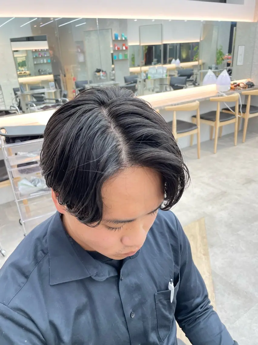 ショート パーマ メンズ SENTA✨メンズ パーマ✨fifth栄のヘアスタイル