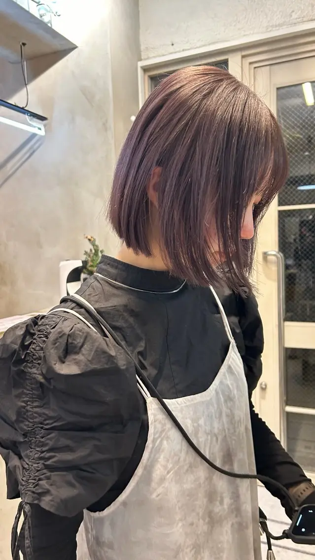 ショート カラー カット ヘアカラー トリートメント ❕マンツーマン施術❕ 🍊Moemiのヘアスタイル