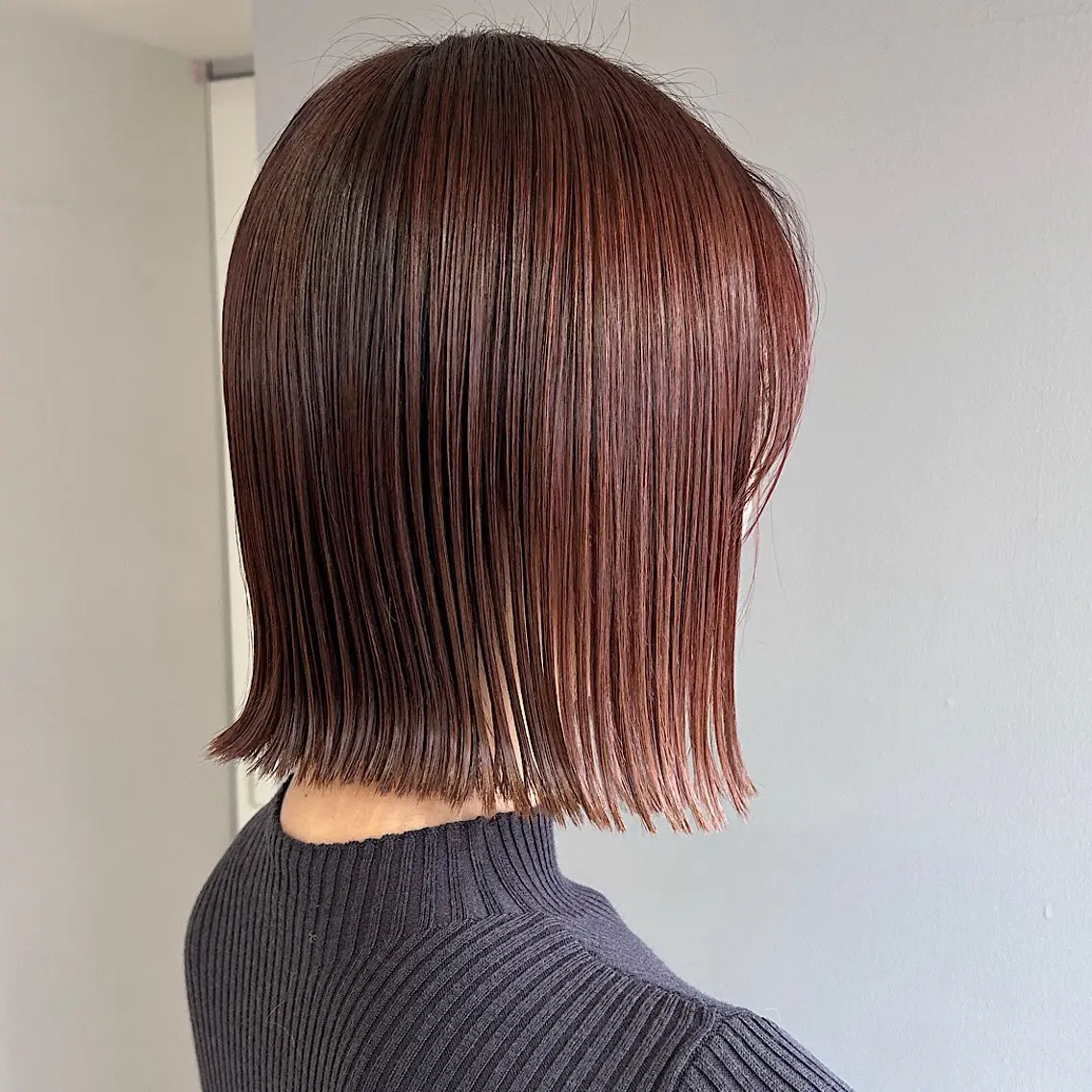 ショート カラー カット ヘアカラー 心斎橋韓国ボブ 好原良真のヘアスタイル