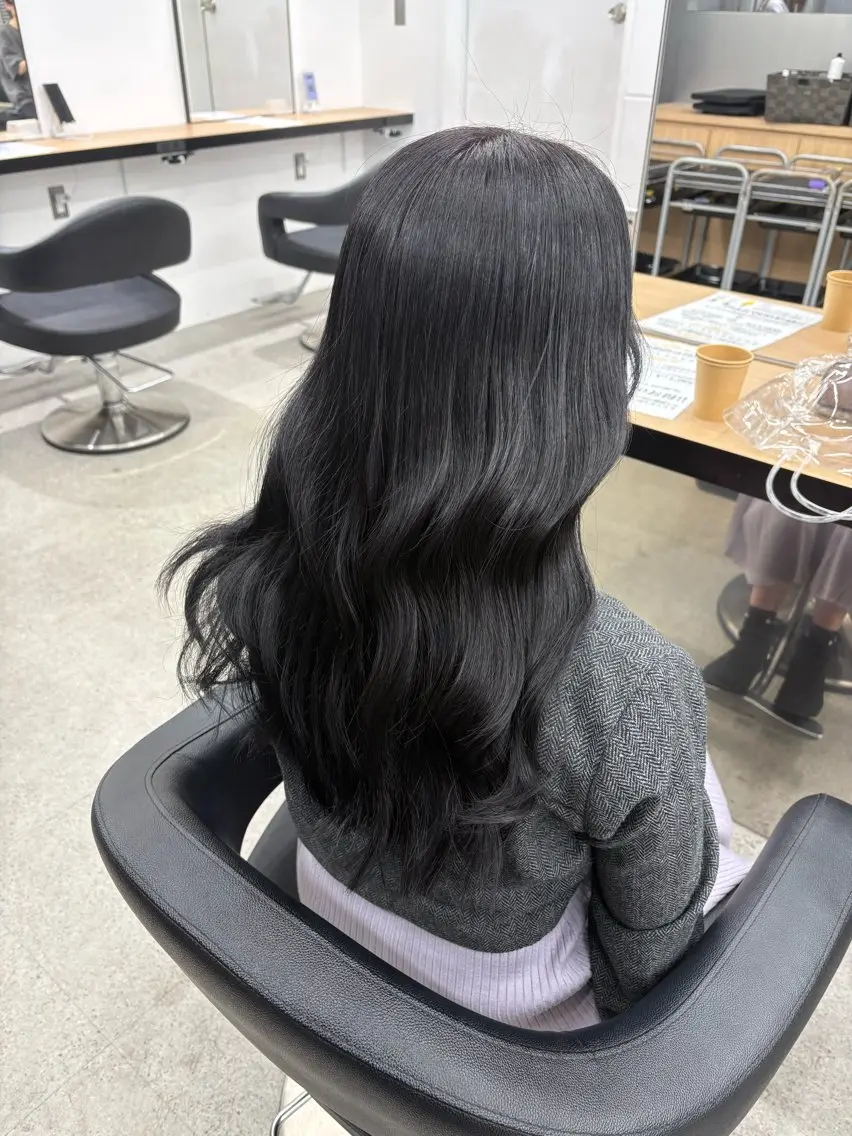 ロング ヘアカラー miku/ラベンダー 透明感カラー🪻❤︎のヘアスタイル