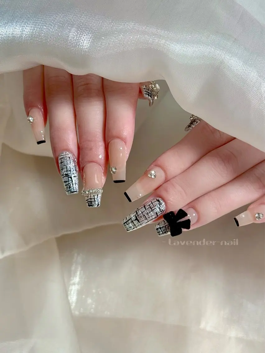 ネイル ハンドネイル Lavender nail·中島公園のネイルデザイン