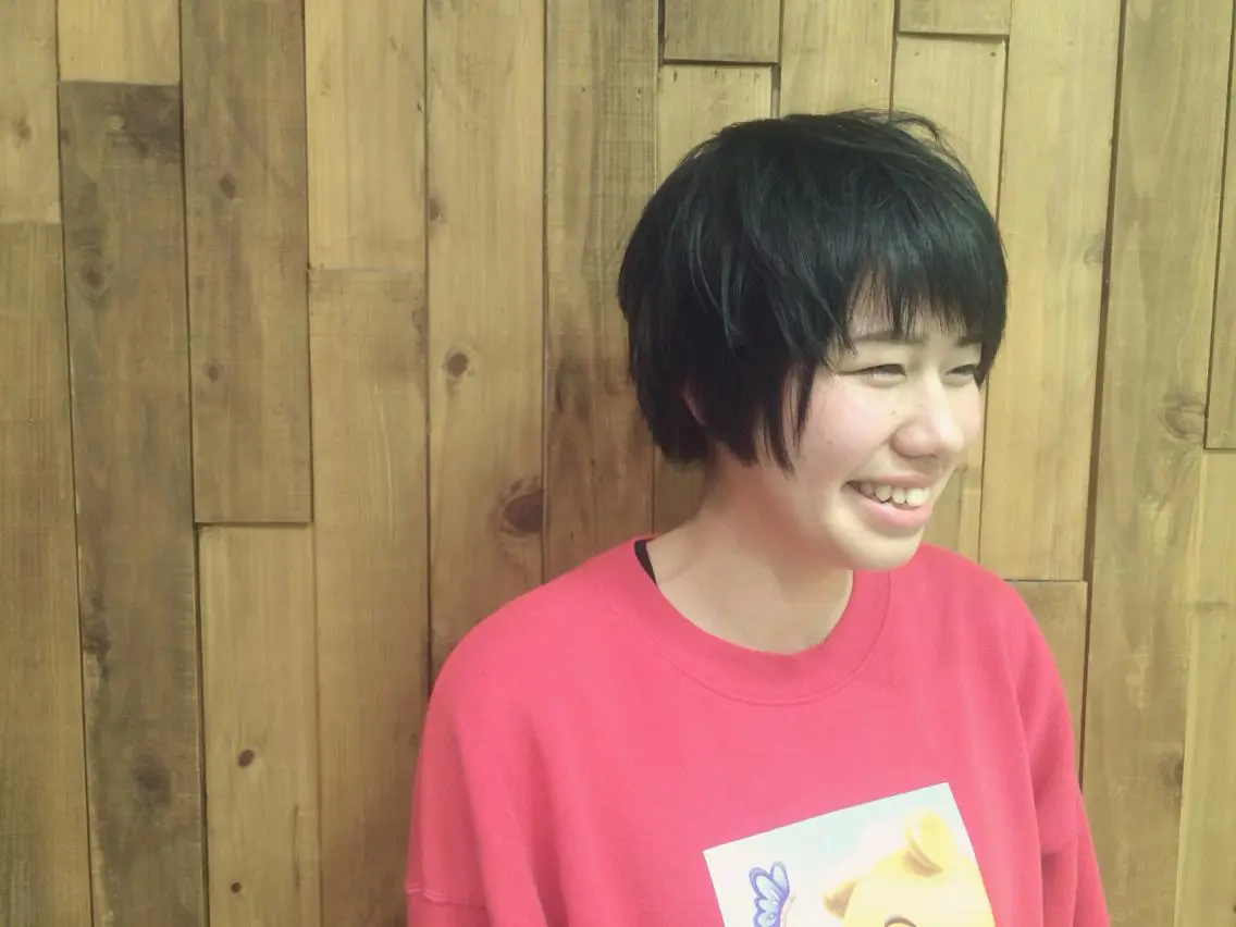 ショート ショートヘア にった みずきのヘアスタイル