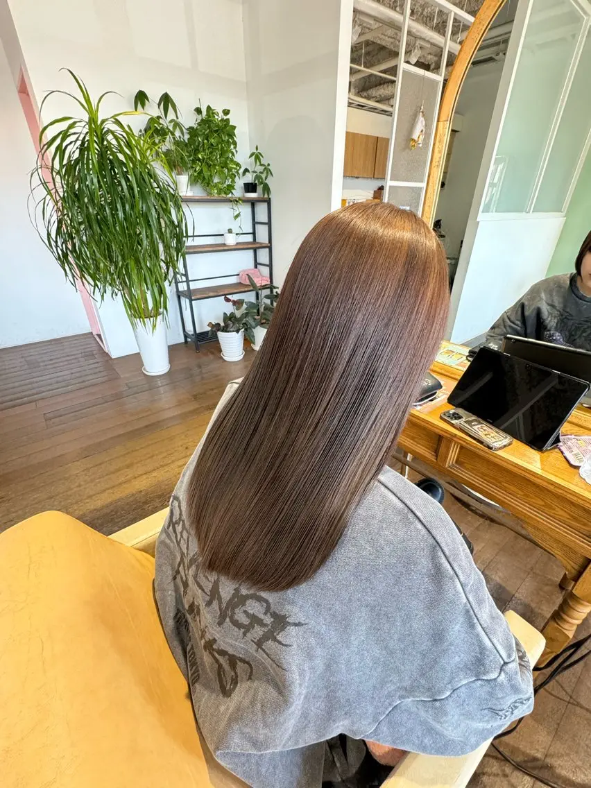 【平日限定】✨トレンドカラー+ヘッドスパ🧖♀️の写真