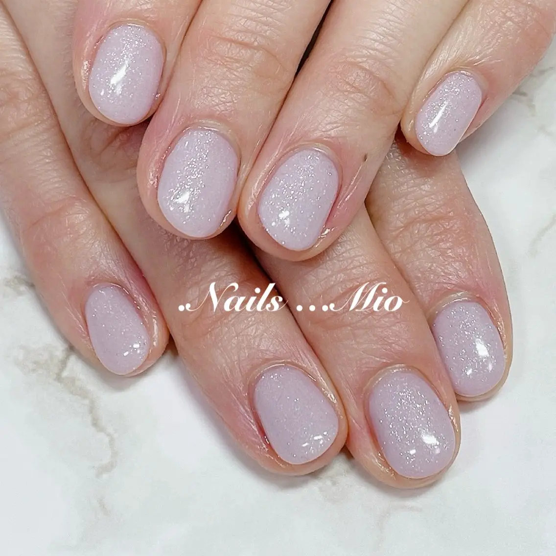 ネイル ジェルネイル ワンカラーネイル ハンドネイル .Nails Mio 赤羽西ネイルサロンのネイルデザイン
