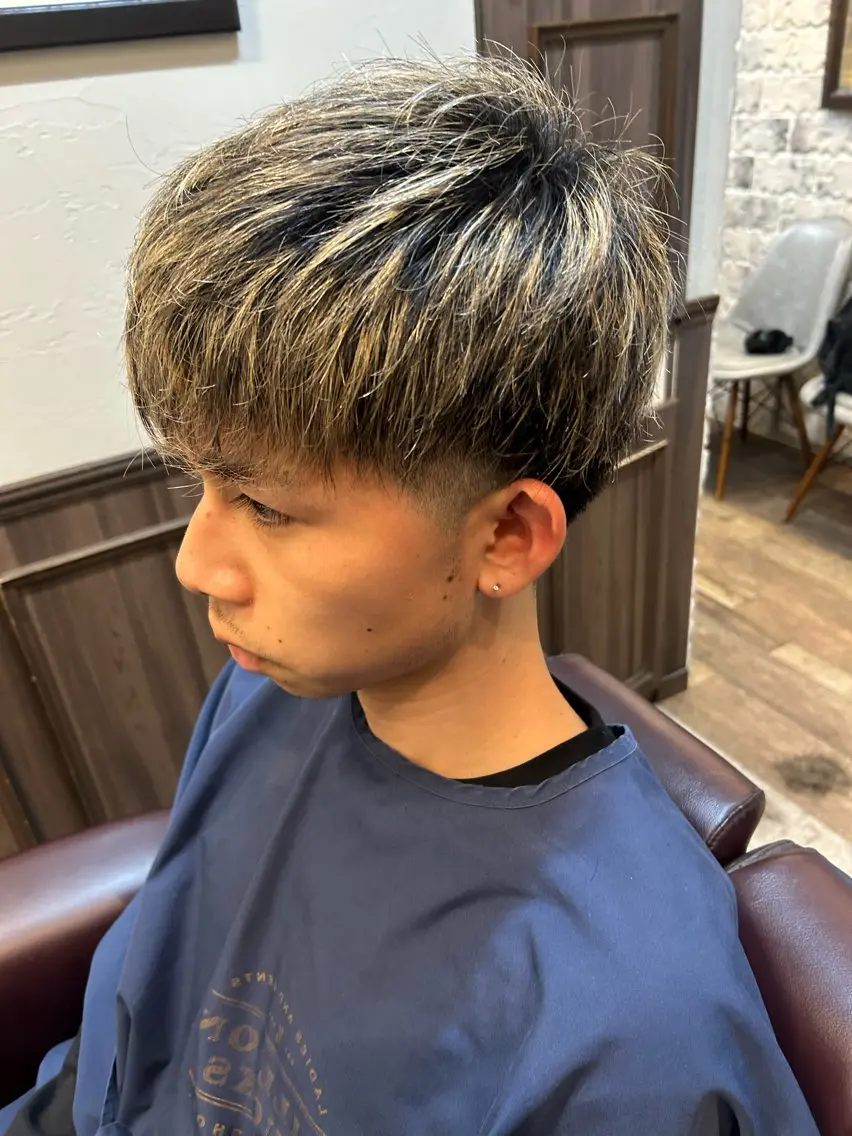 ショート メンズ 佐藤 功樹のヘアスタイル
