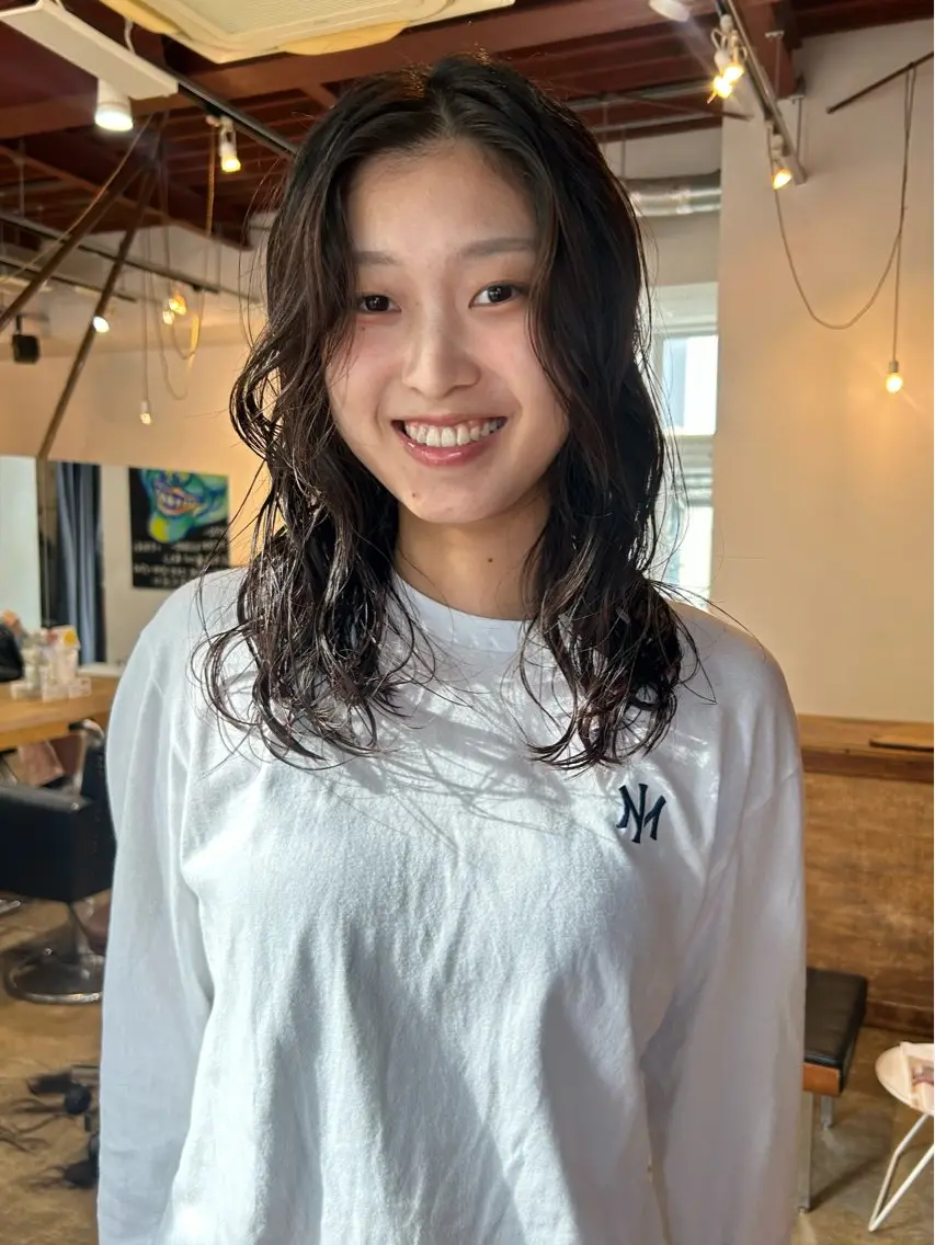 パーマ ORe'S HAIR BE　GLaDまなみのヘアスタイル