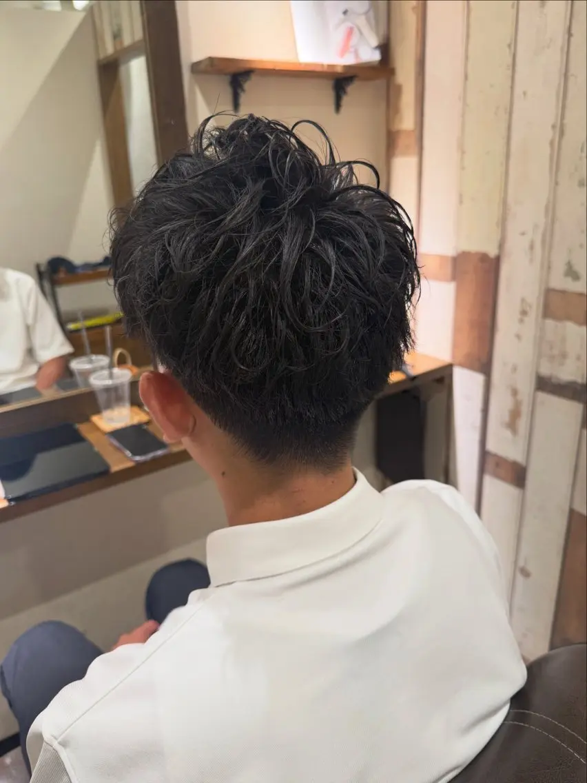 メンズ メンズパーマ 木元 恵実のヘアスタイル